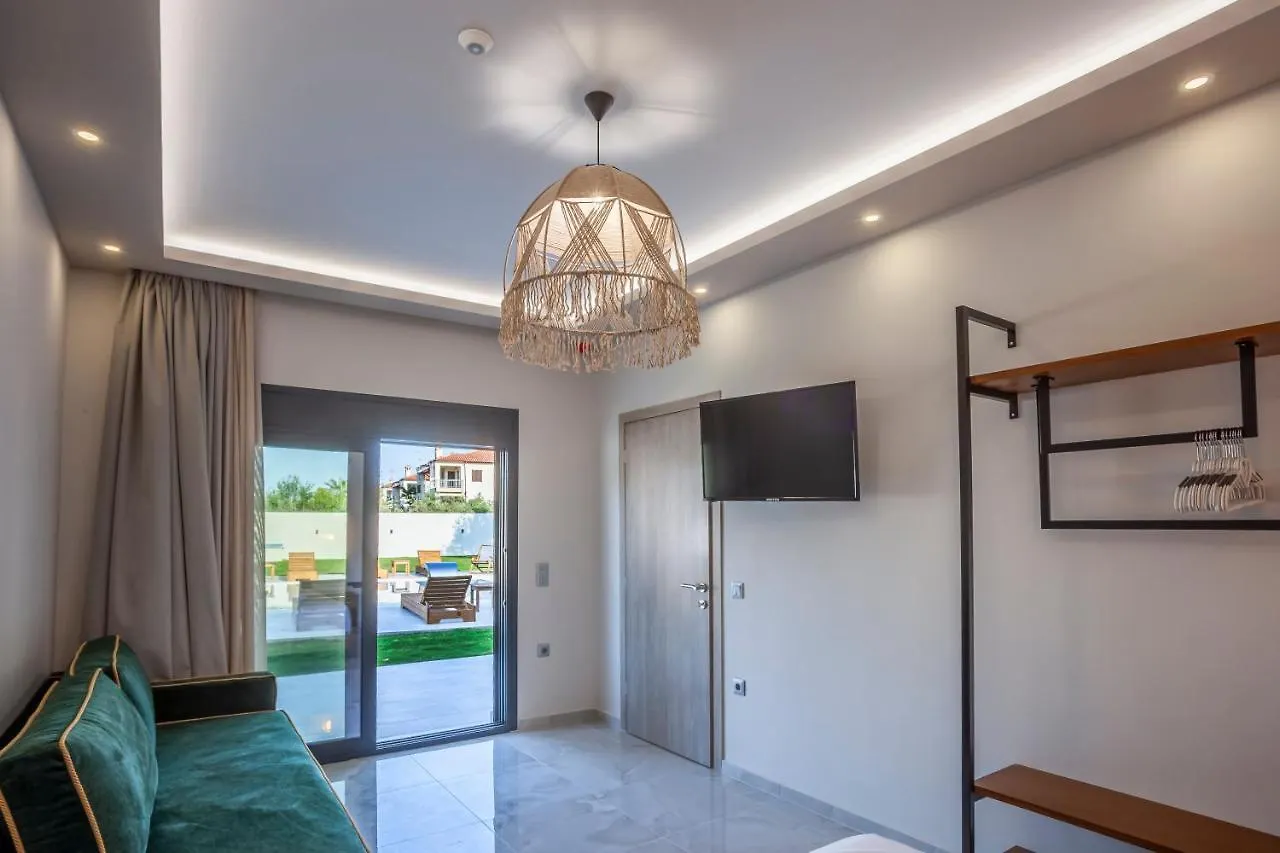 Olia Seaside Residence 120M From The Beach Pefkochori Lejlighed
