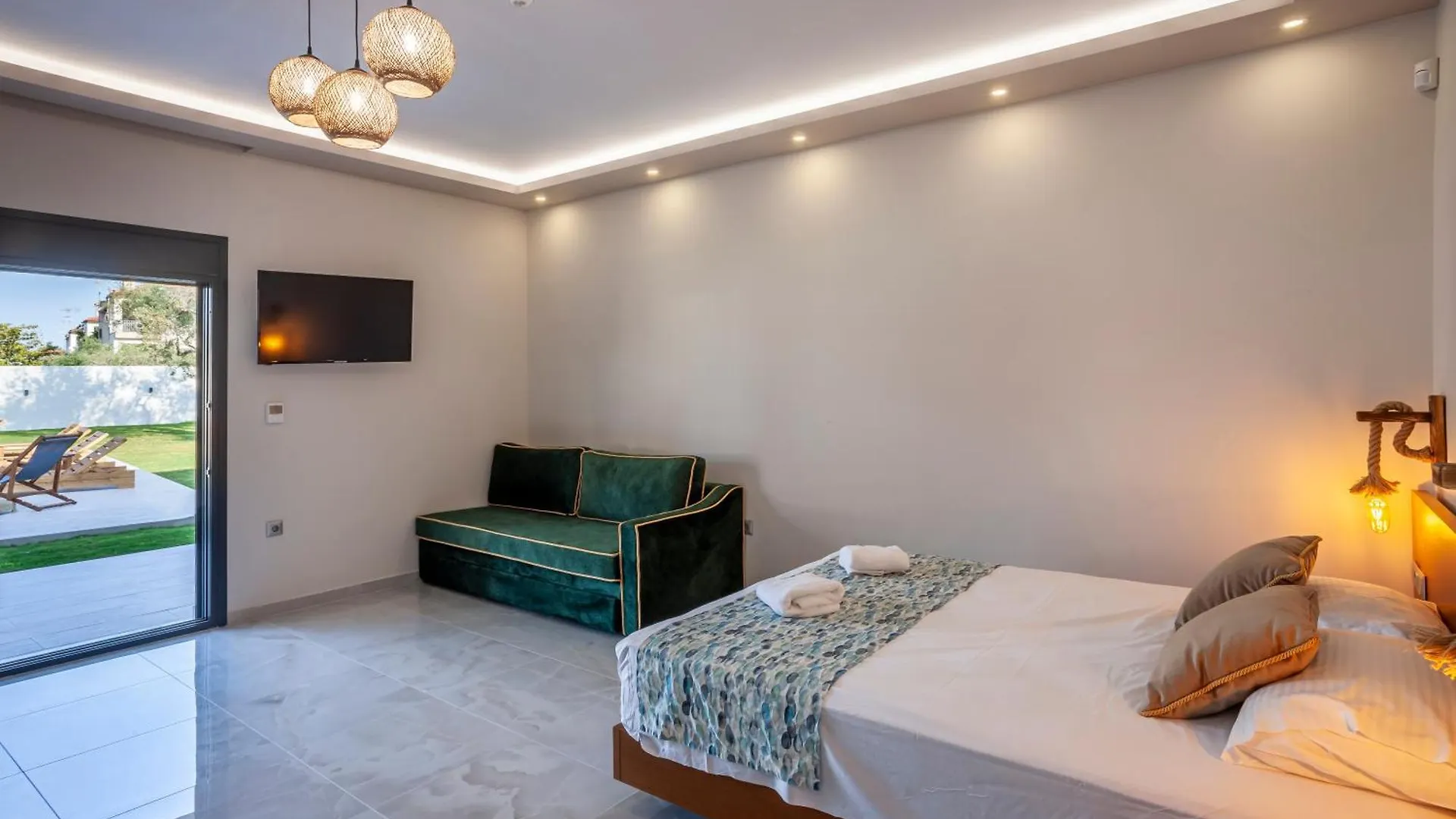 Lejlighed Olia Seaside Residence 120M From The Beach Pefkochori